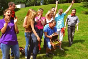 Выездное квест-шоу Битва за корону фото 1